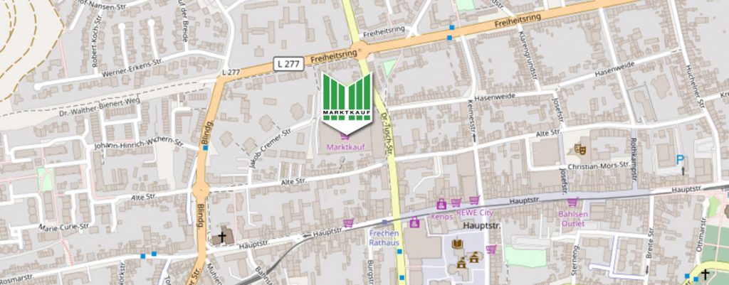 Marktkauf Frechen Map_Frechen