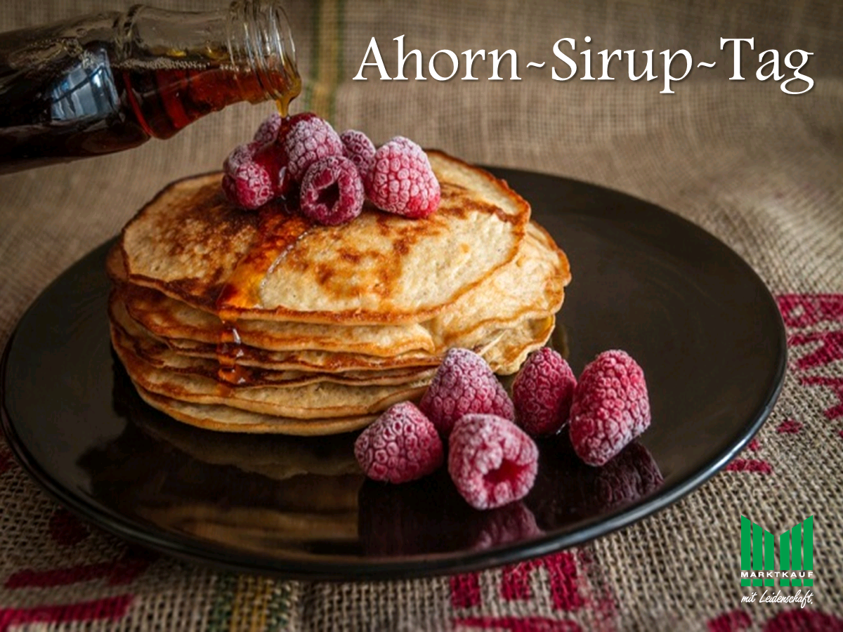 Ahorn-Sirup-Tag